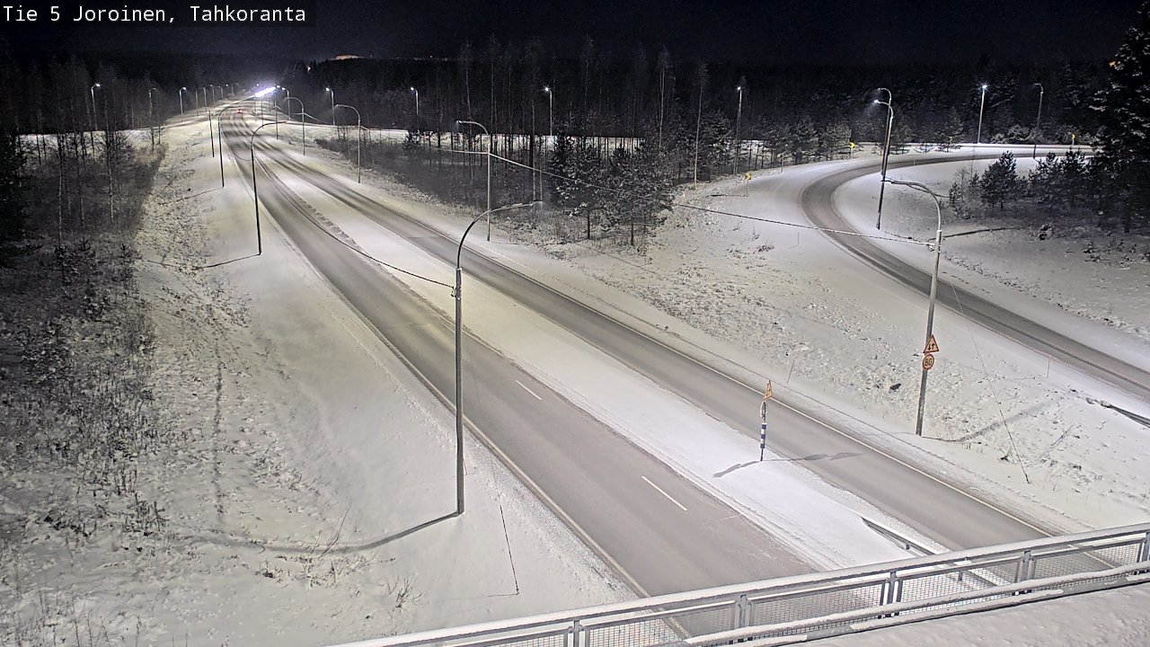 Weather Camera Image Road 5 Joroinen, Tahkoranta, Joroinen, Pohjois-Savo