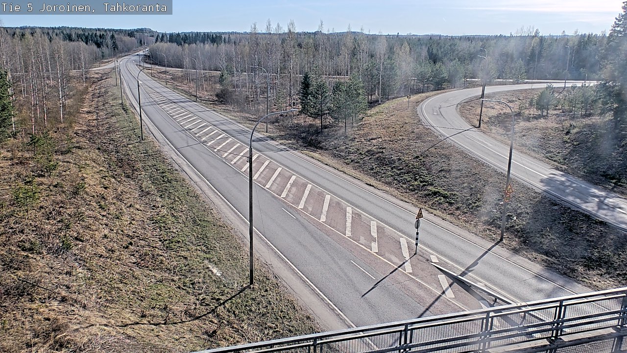 Weather Camera Image Väg 5 Jorois, Tahkoranta, Joroinen, Pohjois-Savo