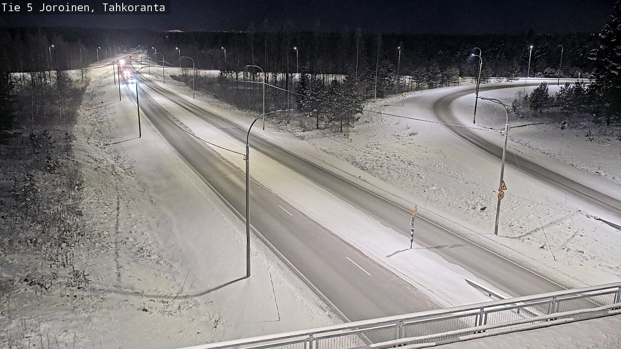 Weather Camera Image Road 5 Joroinen, Tahkoranta, Joroinen, Pohjois-Savo