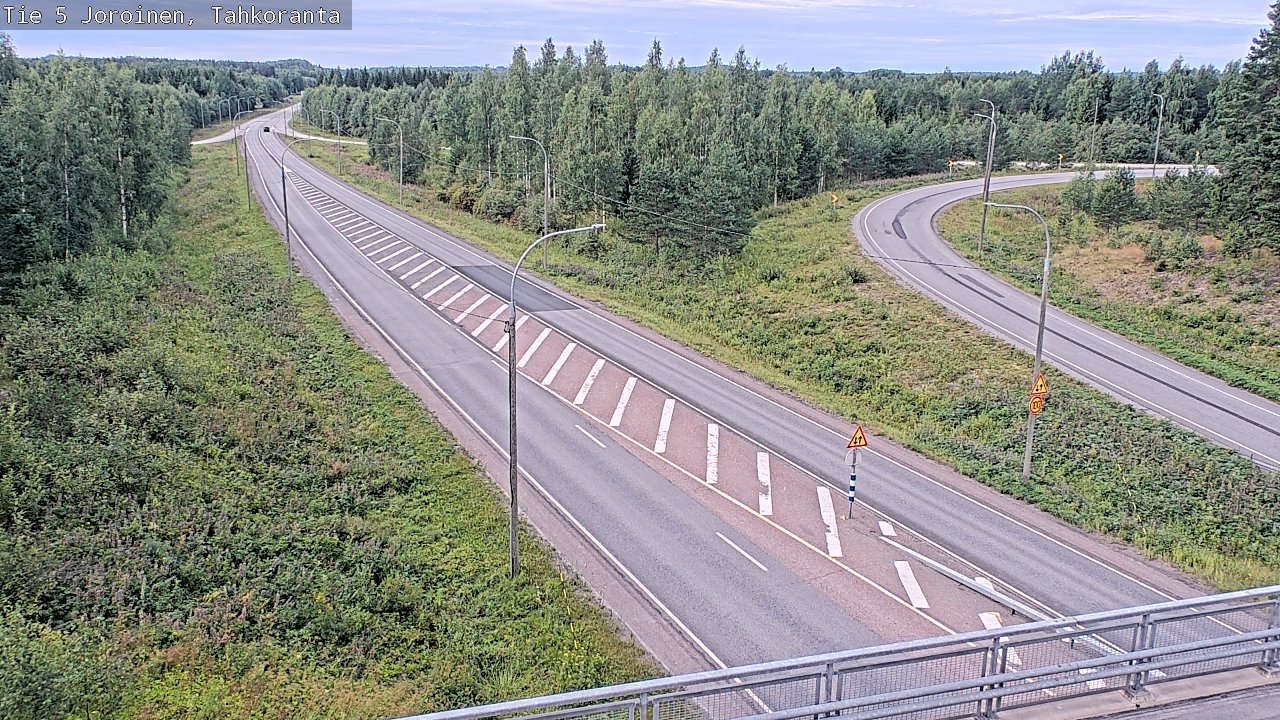 Weather Camera Image Väg 5 Jorois, Tahkoranta, Joroinen, Pohjois-Savo