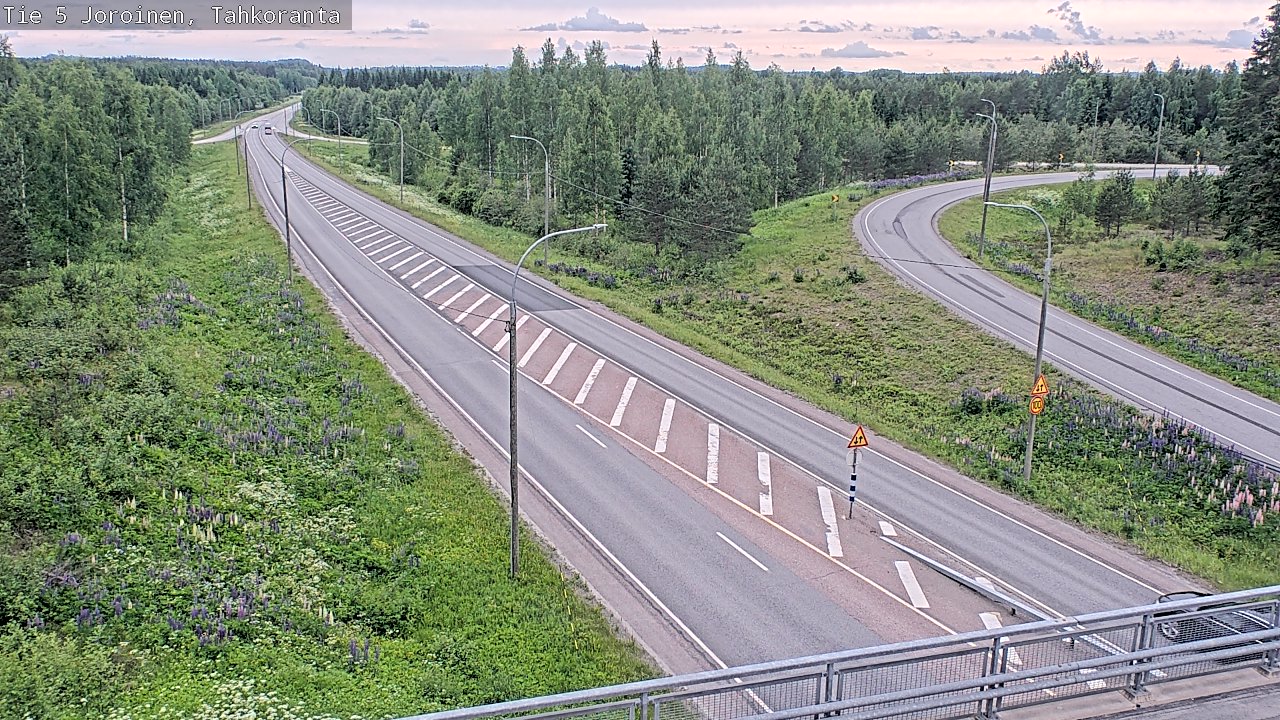 Kelikamerat Kuva Tie 5 Joroinen, Tahkoranta, Joroinen, Pohjois-Savo