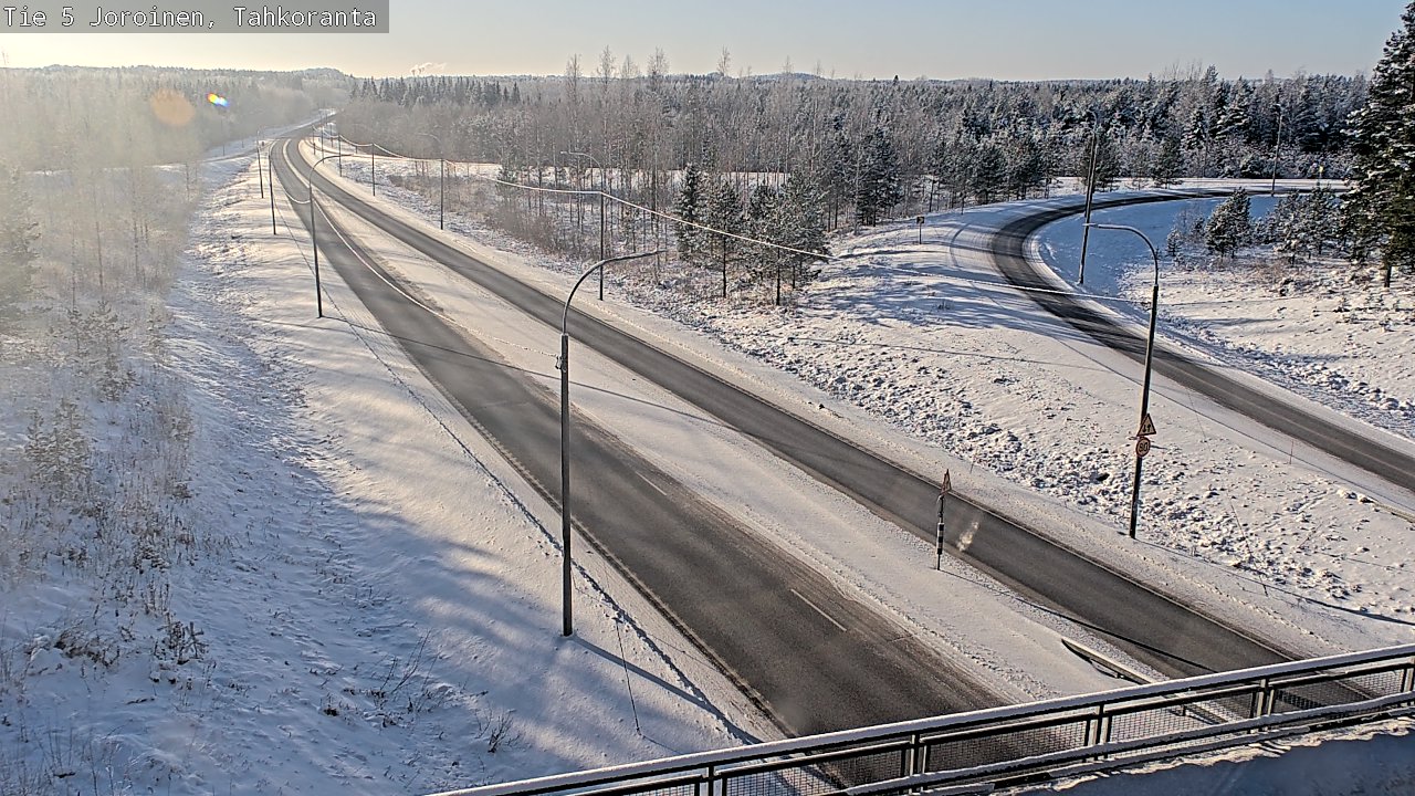 Weather Camera Image Road 5 Joroinen, Tahkoranta, Joroinen, Pohjois-Savo