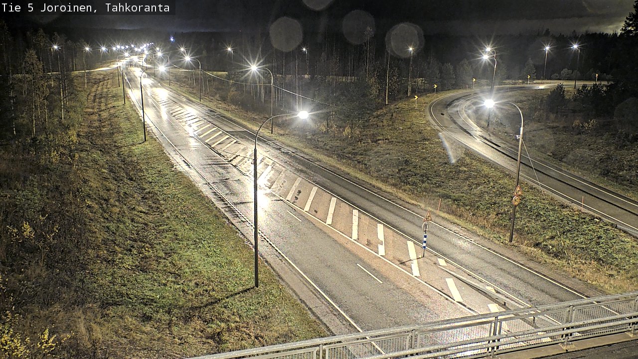 Weather Camera Image Väg 5 Jorois, Tahkoranta, Joroinen, Pohjois-Savo