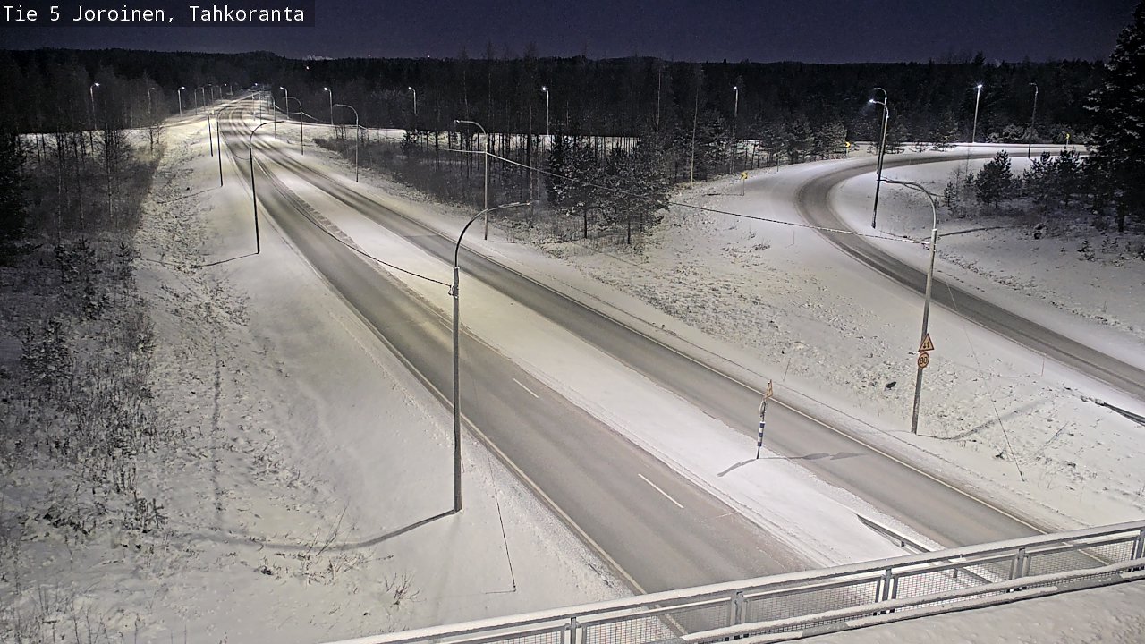Weather Camera Image Road 5 Joroinen, Tahkoranta, Joroinen, Pohjois-Savo