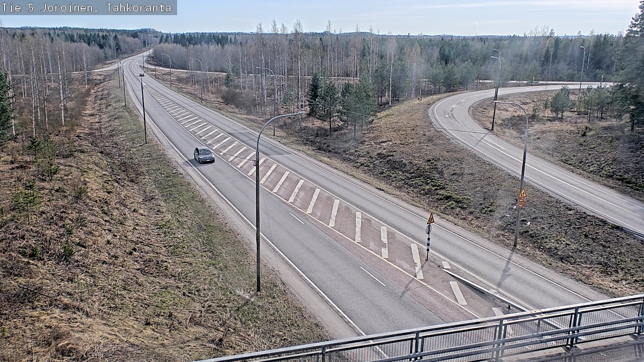 Weather Camera Image Väg 5 Jorois, Tahkoranta, Joroinen, Pohjois-Savo