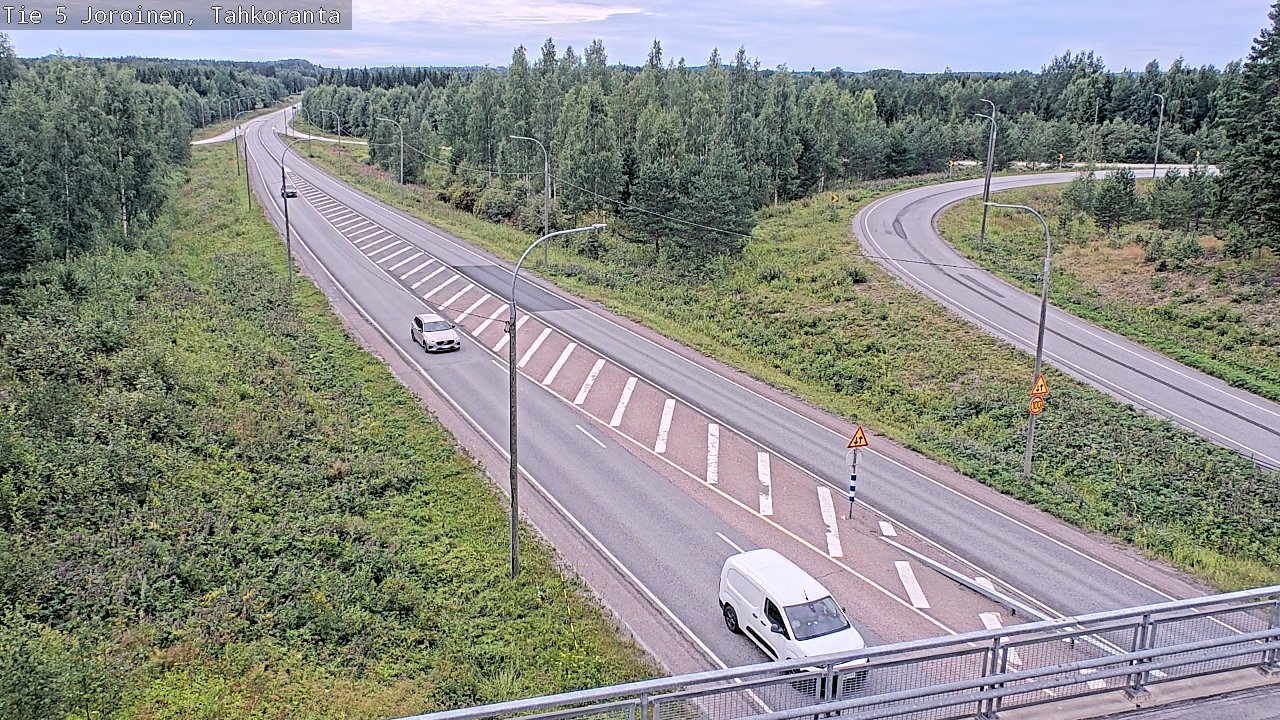 Weather Camera Image Väg 5 Jorois, Tahkoranta, Joroinen, Pohjois-Savo