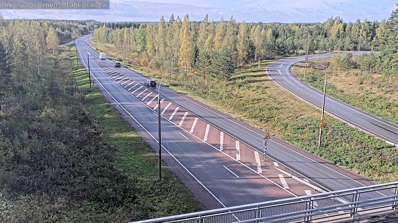 Kelikamerat Kuva Tie 5 Joroinen, Tahkoranta, Joroinen, Pohjois-Savo