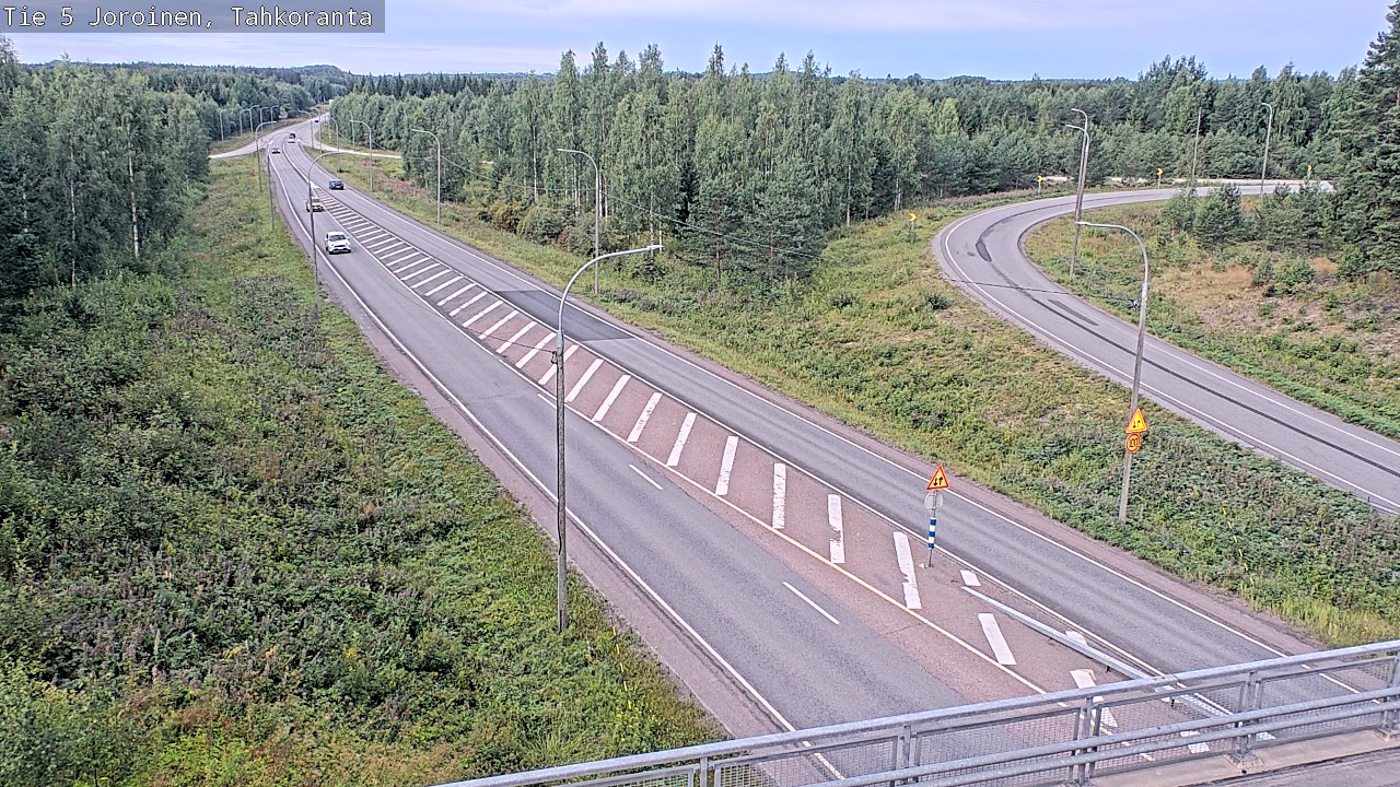 Weather Camera Image Väg 5 Jorois, Tahkoranta, Joroinen, Pohjois-Savo