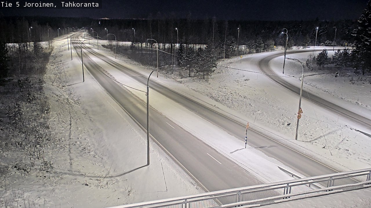 Weather Camera Image Road 5 Joroinen, Tahkoranta, Joroinen, Pohjois-Savo