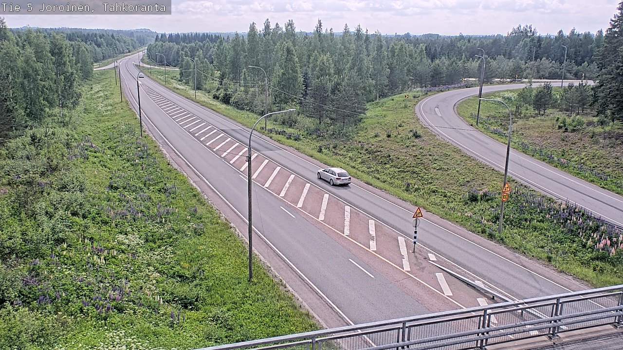 Kelikamerat Kuva Tie 5 Joroinen, Tahkoranta, Joroinen, Pohjois-Savo