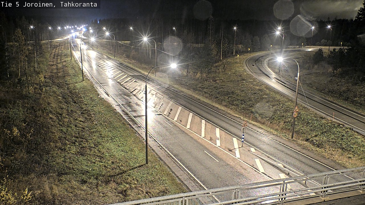 Weather Camera Image Väg 5 Jorois, Tahkoranta, Joroinen, Pohjois-Savo