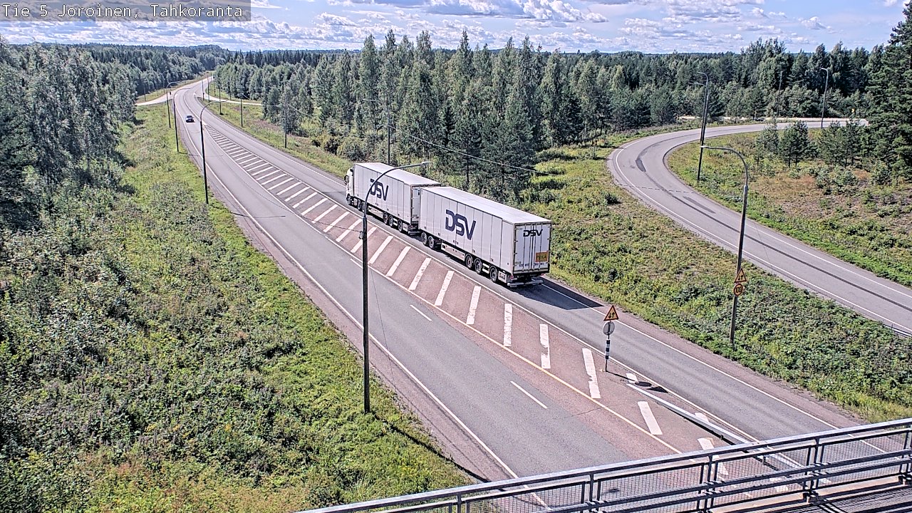 Kelikamerat Kuva Tie 5 Joroinen, Tahkoranta, Joroinen, Pohjois-Savo