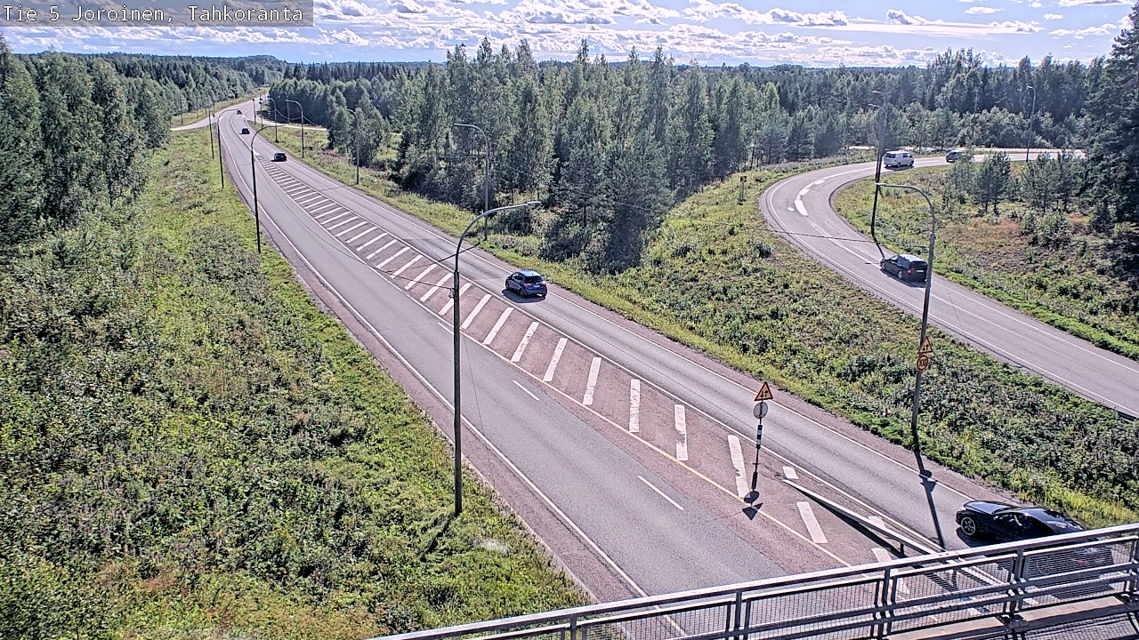 Kelikamerat Kuva Tie 5 Joroinen, Tahkoranta, Joroinen, Pohjois-Savo