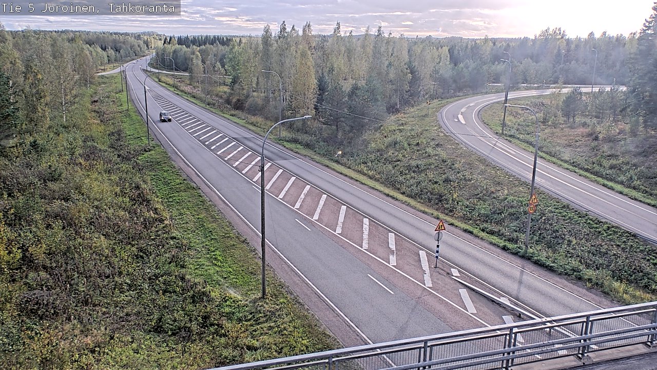 Weather Camera Image Road 5 Joroinen, Tahkoranta, Joroinen, Pohjois-Savo