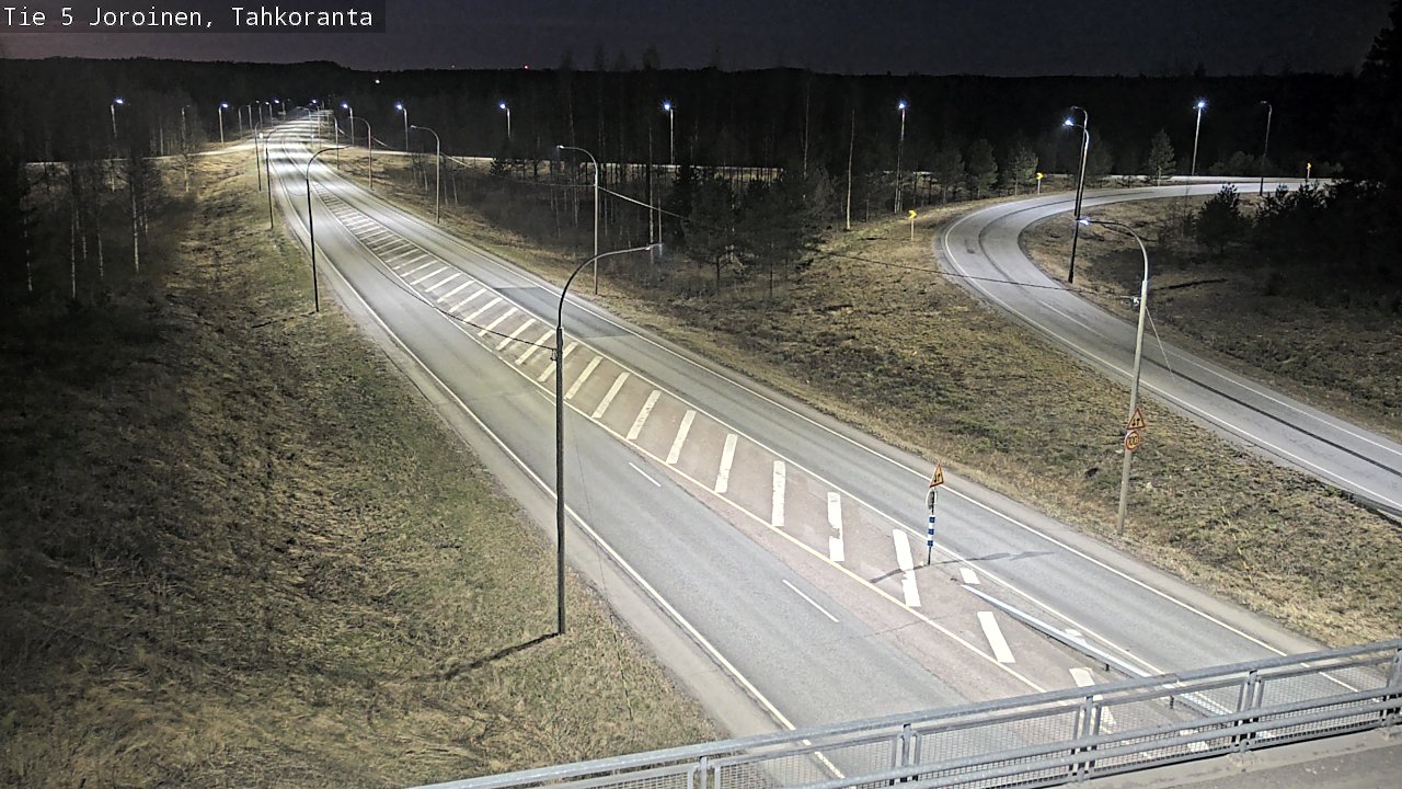 Weather Camera Image Väg 5 Jorois, Tahkoranta, Joroinen, Pohjois-Savo