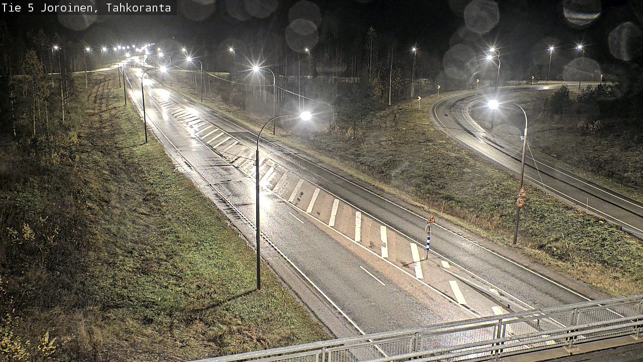 Weather Camera Image Väg 5 Jorois, Tahkoranta, Joroinen, Pohjois-Savo