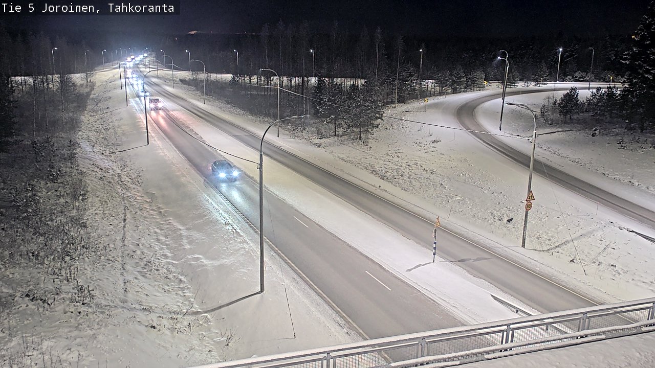 Weather Camera Image Road 5 Joroinen, Tahkoranta, Joroinen, Pohjois-Savo