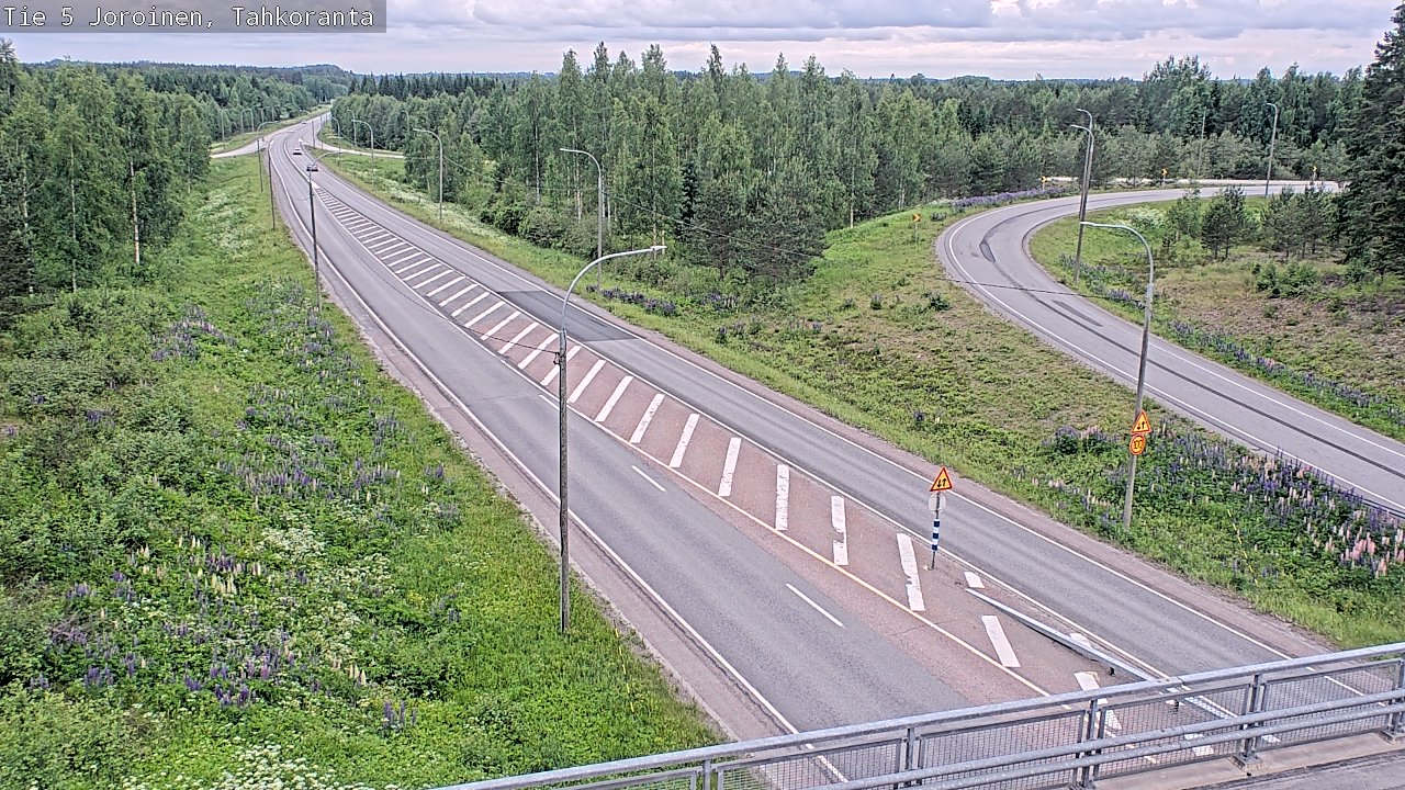 Kelikamerat Kuva Tie 5 Joroinen, Tahkoranta, Joroinen, Pohjois-Savo