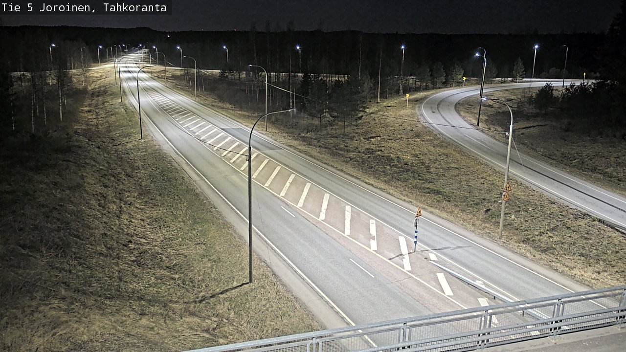 Weather Camera Image Väg 5 Jorois, Tahkoranta, Joroinen, Pohjois-Savo