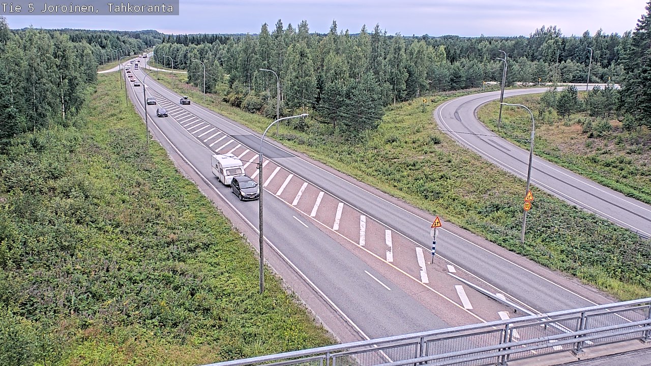 Weather Camera Image Road 5 Joroinen, Tahkoranta, Joroinen, Pohjois-Savo