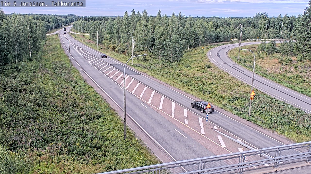 Weather Camera Image Väg 5 Jorois, Tahkoranta, Joroinen, Pohjois-Savo