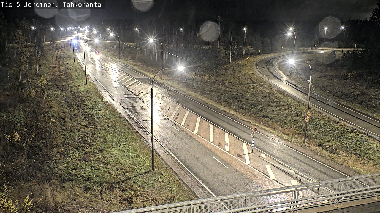 Weather Camera Image Väg 5 Jorois, Tahkoranta, Joroinen, Pohjois-Savo