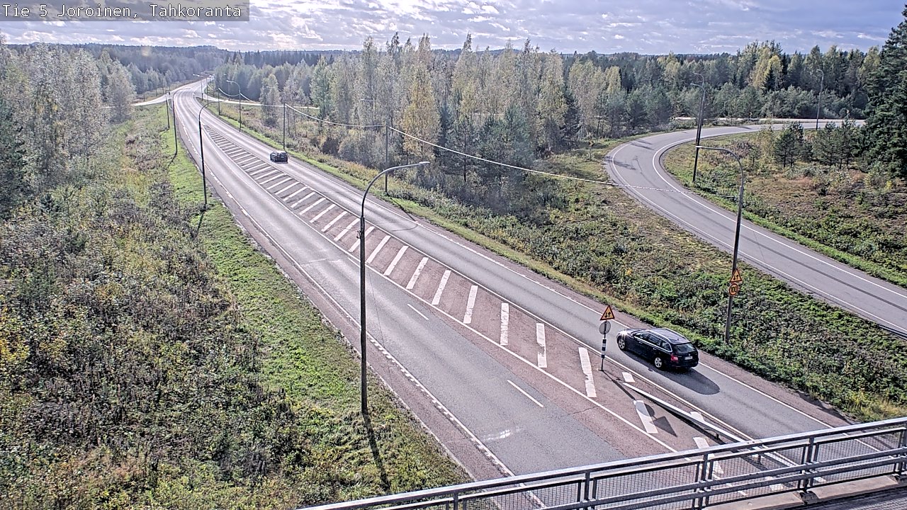 Weather Camera Image Road 5 Joroinen, Tahkoranta, Joroinen, Pohjois-Savo