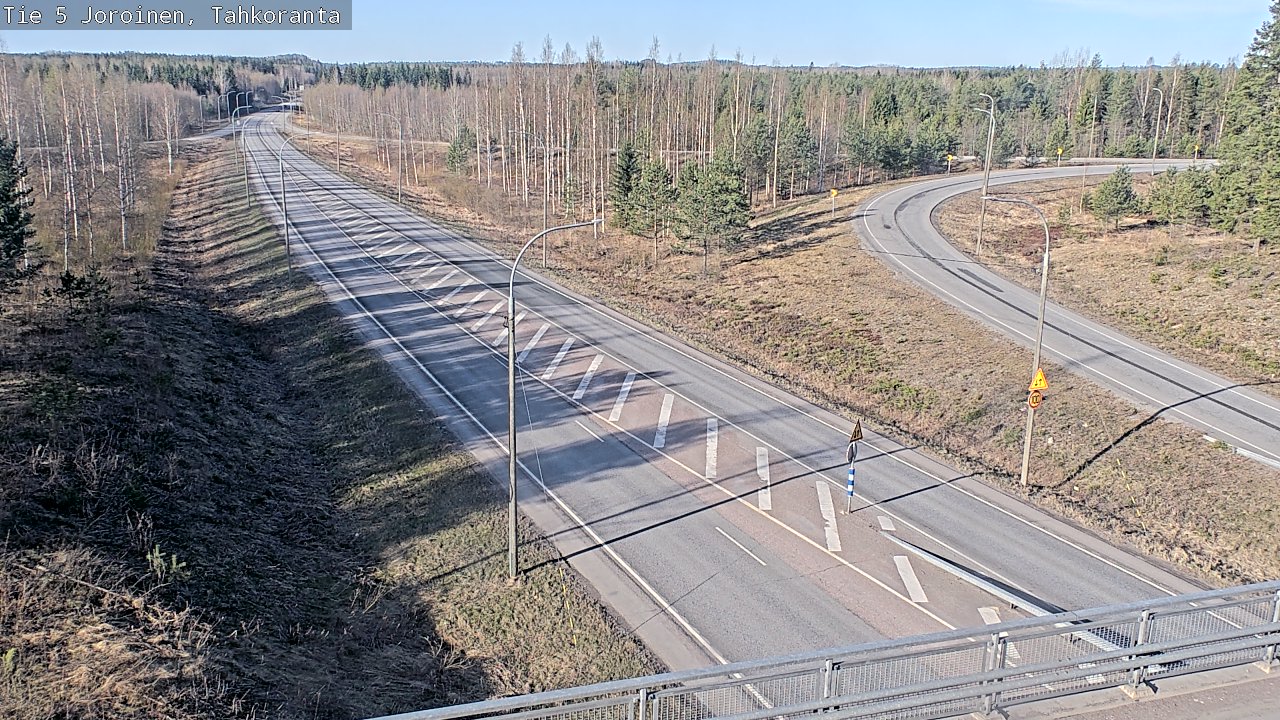 Kelikamerat Kuva Tie 5 Joroinen, Tahkoranta, Joroinen, Pohjois-Savo
