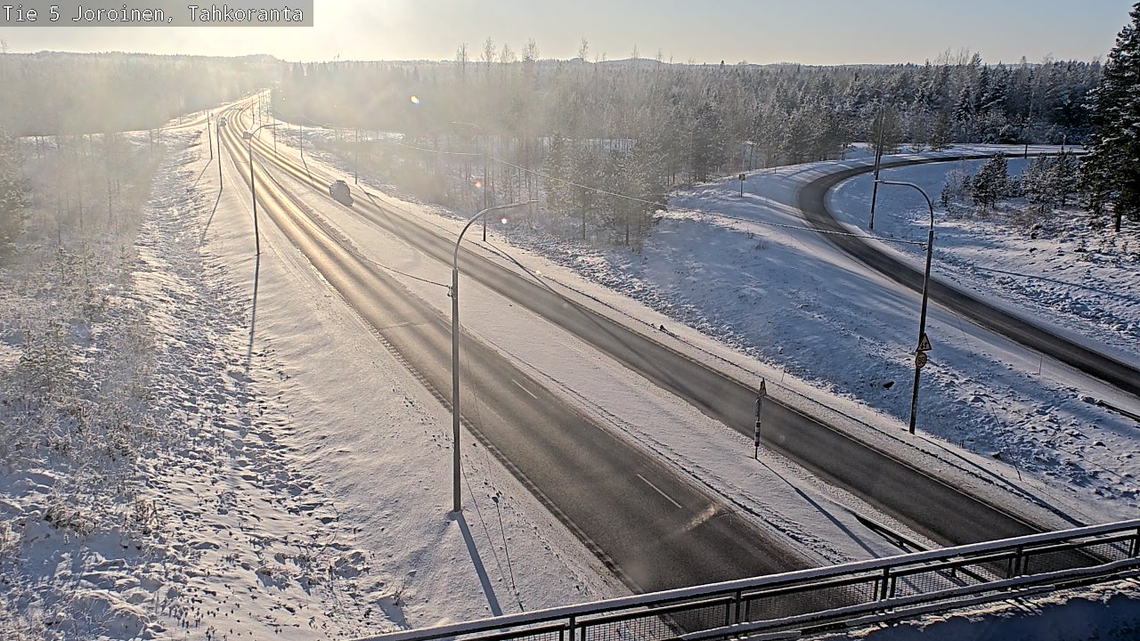 Weather Camera Image Road 5 Joroinen, Tahkoranta, Joroinen, Pohjois-Savo
