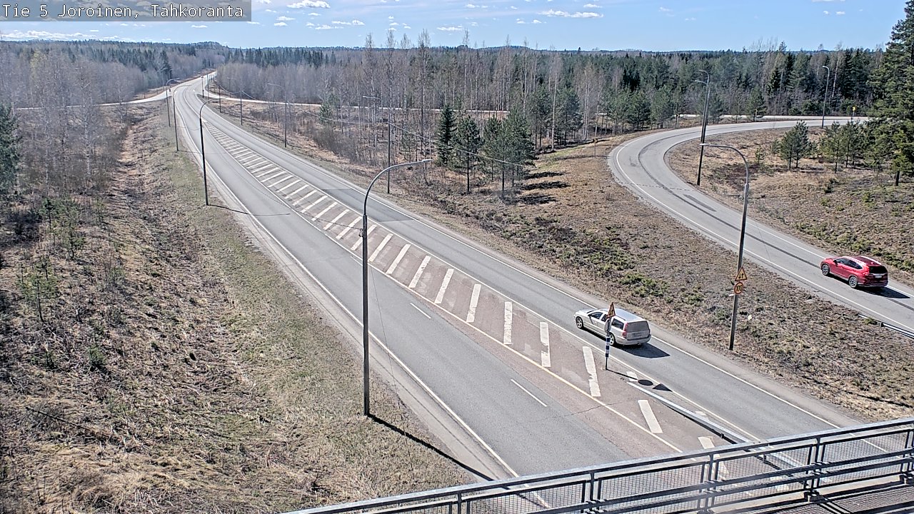 Weather Camera Image Väg 5 Jorois, Tahkoranta, Joroinen, Pohjois-Savo
