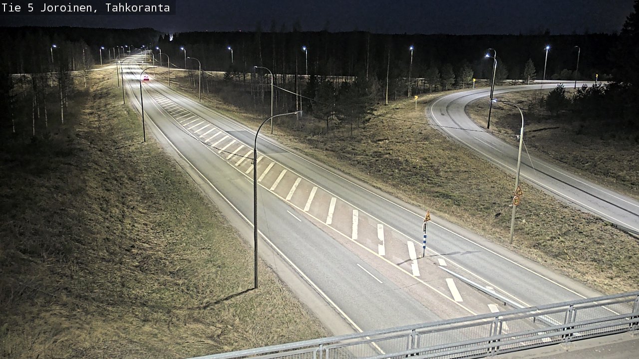 Weather Camera Image Väg 5 Jorois, Tahkoranta, Joroinen, Pohjois-Savo