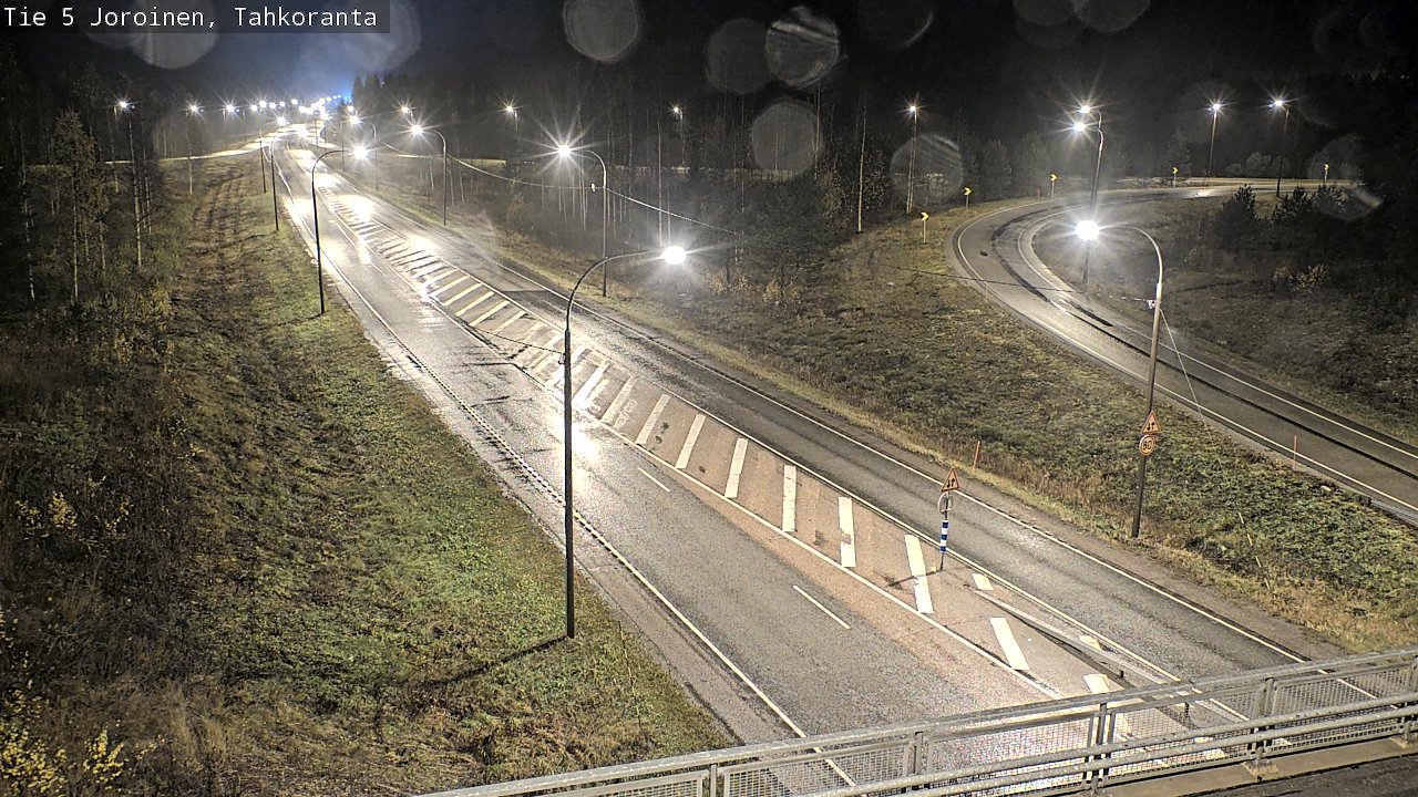 Weather Camera Image Väg 5 Jorois, Tahkoranta, Joroinen, Pohjois-Savo