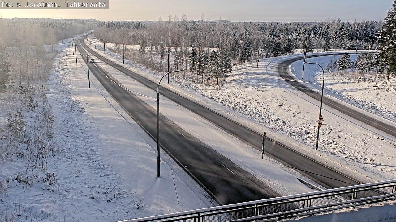 Weather Camera Image Road 5 Joroinen, Tahkoranta, Joroinen, Pohjois-Savo