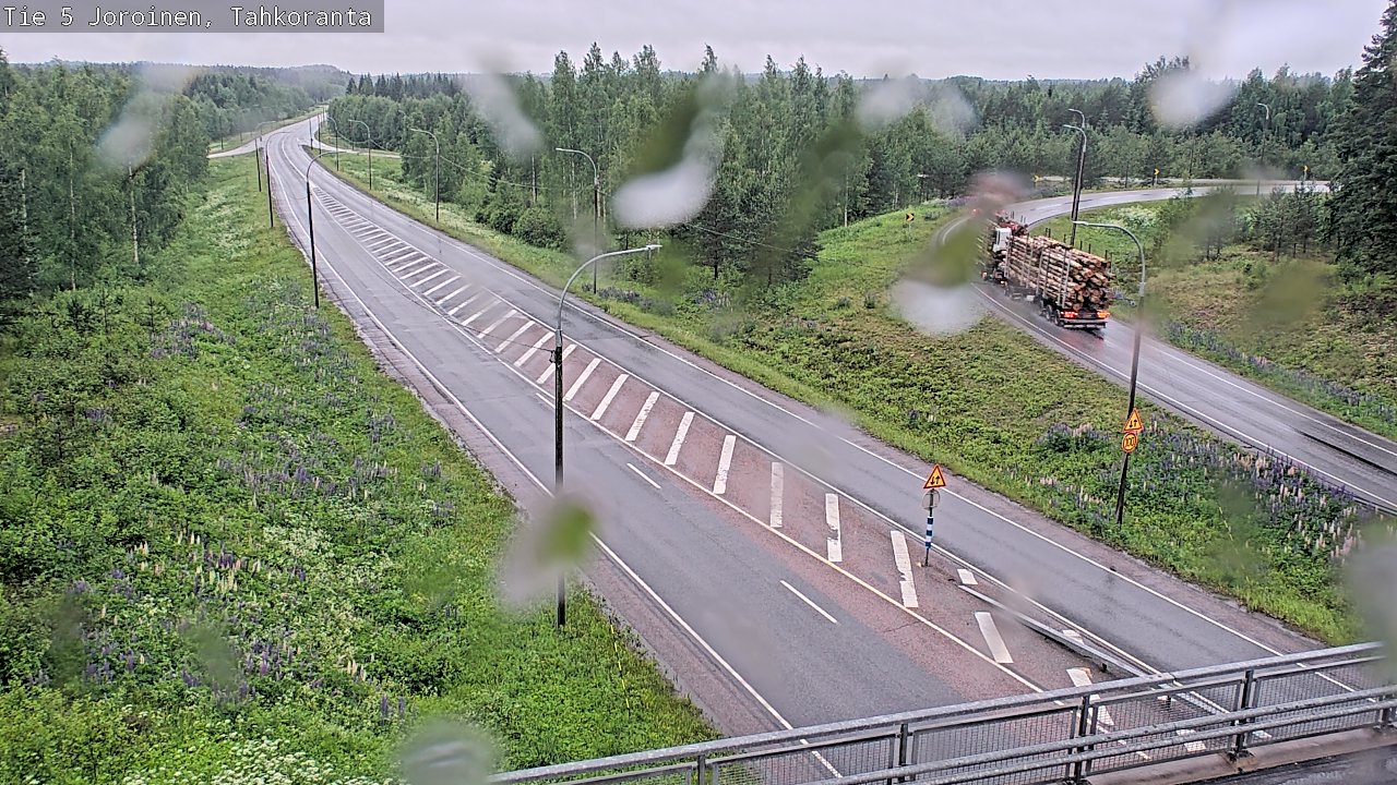 Kelikamerat Kuva Tie 5 Joroinen, Tahkoranta, Joroinen, Pohjois-Savo