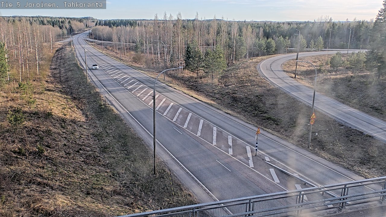 Weather Camera Image Väg 5 Jorois, Tahkoranta, Joroinen, Pohjois-Savo