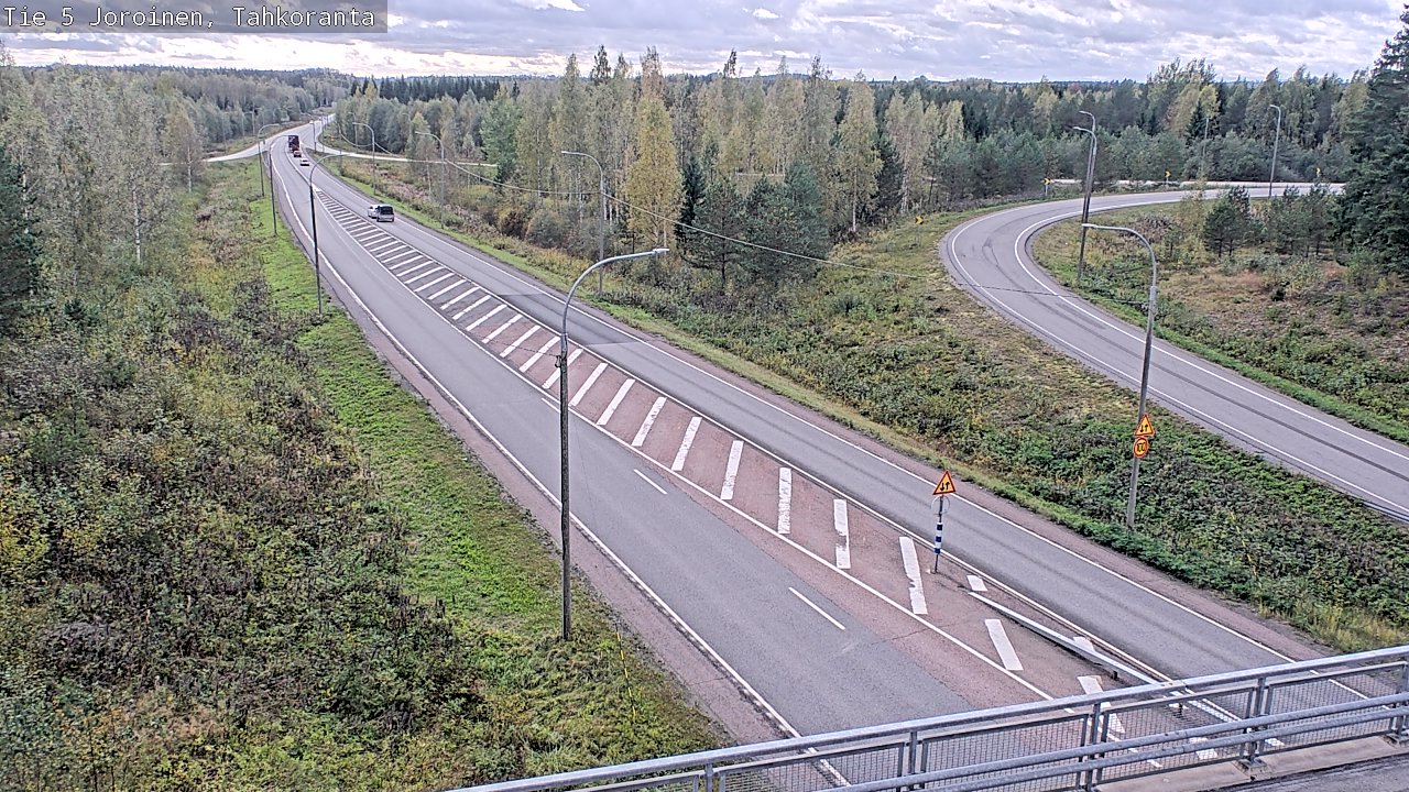 Weather Camera Image Road 5 Joroinen, Tahkoranta, Joroinen, Pohjois-Savo