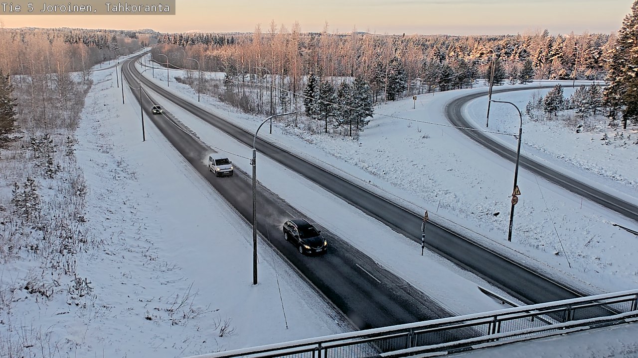Weather Camera Image Road 5 Joroinen, Tahkoranta, Joroinen, Pohjois-Savo