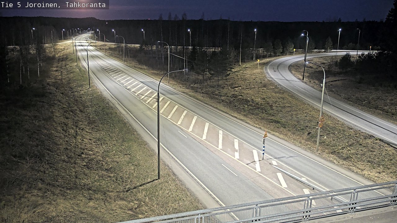 Weather Camera Image Väg 5 Jorois, Tahkoranta, Joroinen, Pohjois-Savo