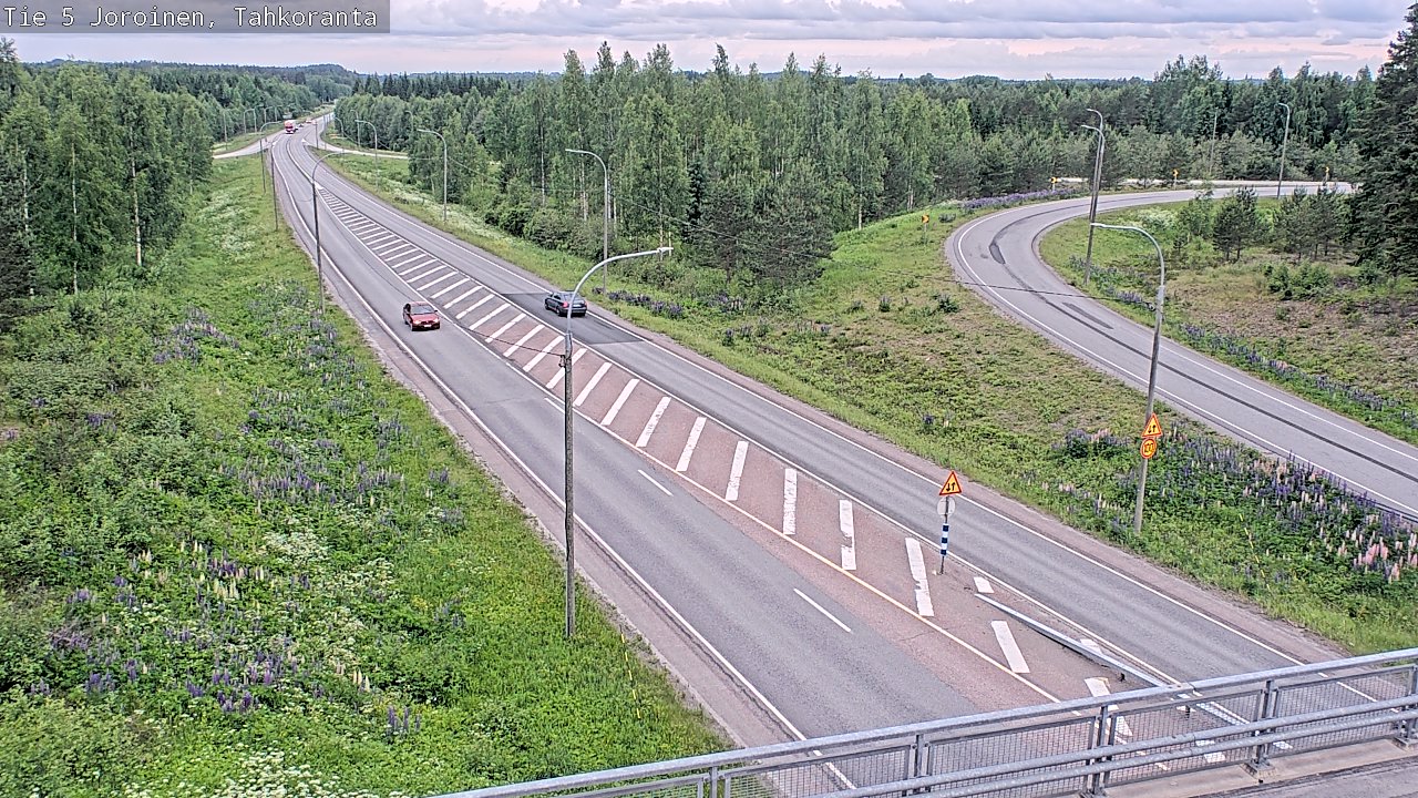 Kelikamerat Kuva Tie 5 Joroinen, Tahkoranta, Joroinen, Pohjois-Savo