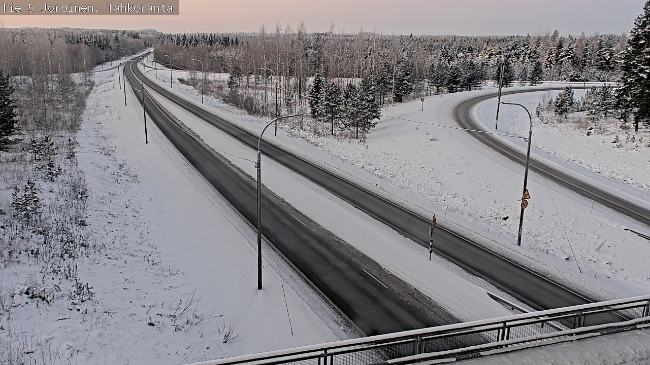 Weather Camera Image Road 5 Joroinen, Tahkoranta, Joroinen, Pohjois-Savo