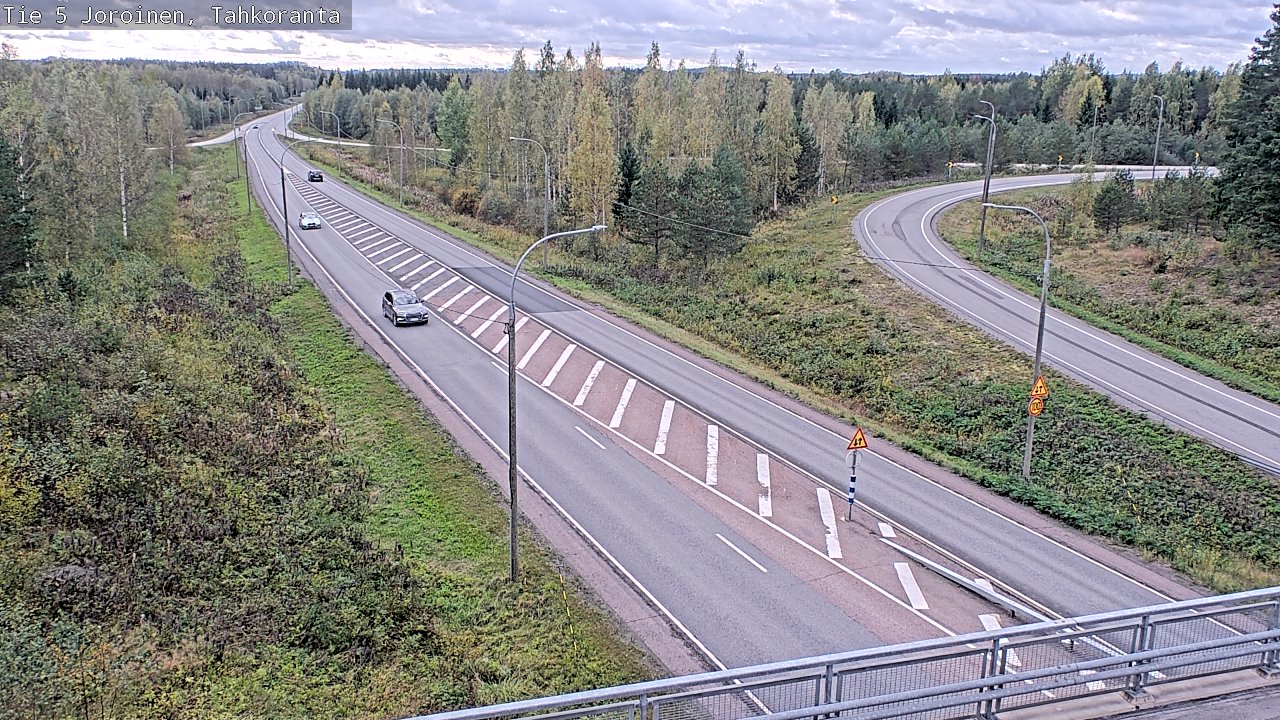 Weather Camera Image Road 5 Joroinen, Tahkoranta, Joroinen, Pohjois-Savo