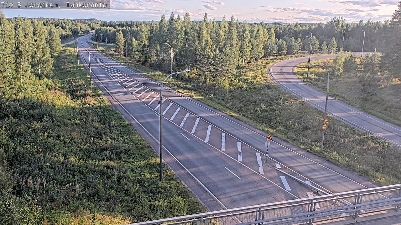 Kelikamerat Kuva Tie 5 Joroinen, Tahkoranta, Joroinen, Pohjois-Savo