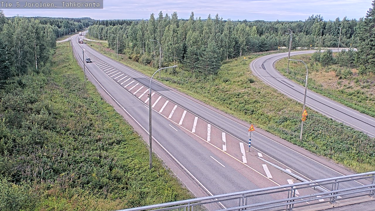 Weather Camera Image Väg 5 Jorois, Tahkoranta, Joroinen, Pohjois-Savo