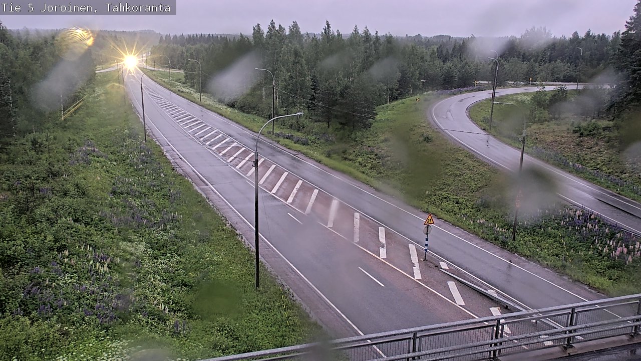 Kelikamerat Kuva Tie 5 Joroinen, Tahkoranta, Joroinen, Pohjois-Savo