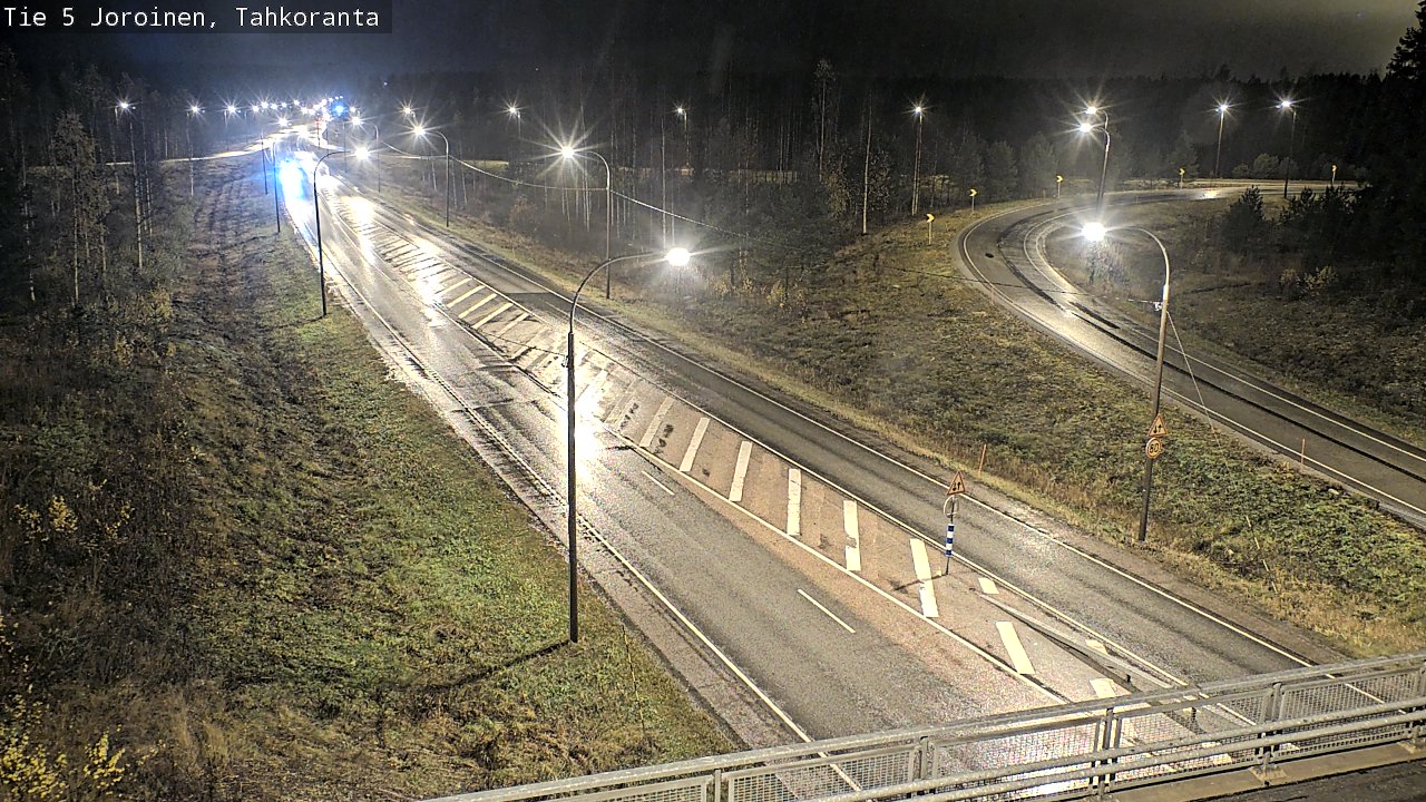Weather Camera Image Väg 5 Jorois, Tahkoranta, Joroinen, Pohjois-Savo
