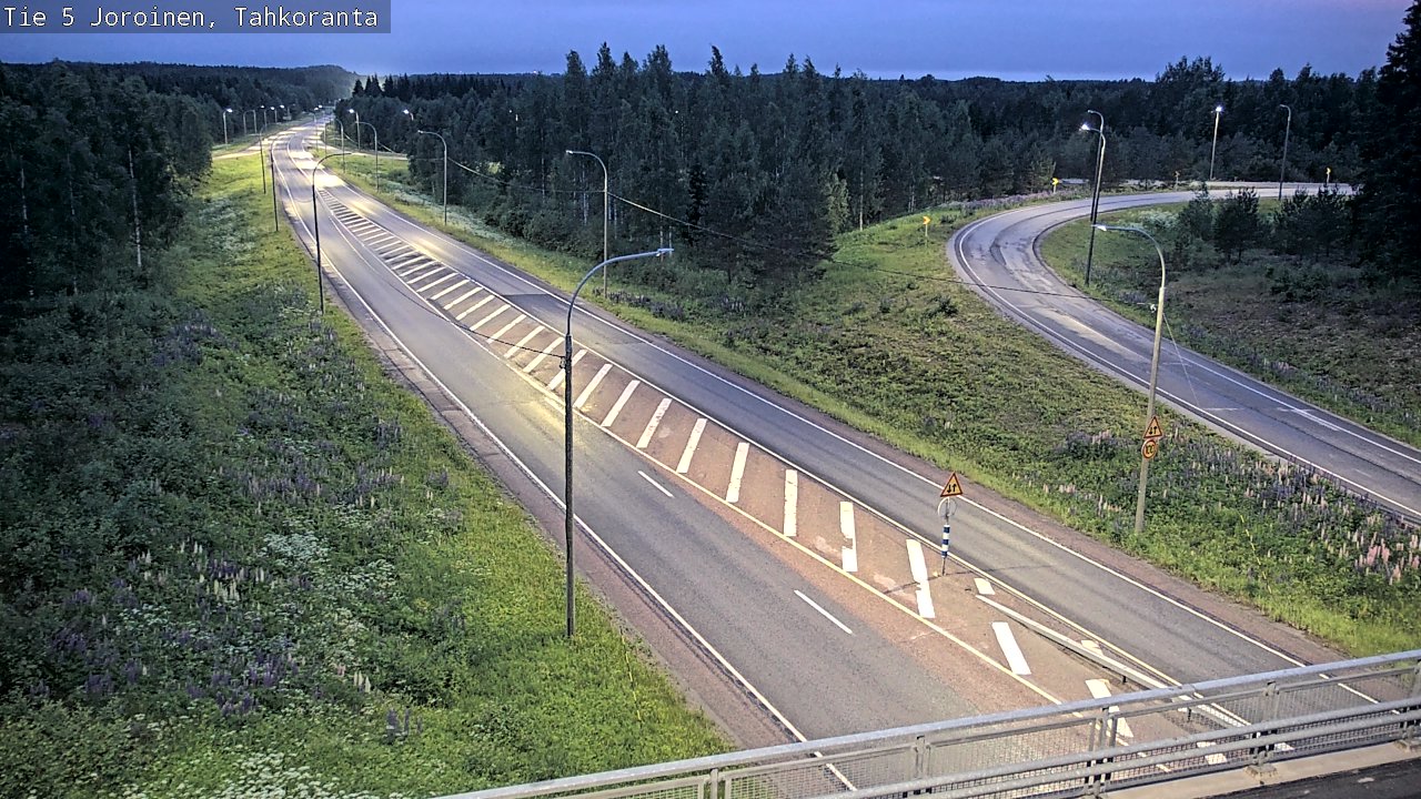 Kelikamerat Kuva Tie 5 Joroinen, Tahkoranta, Joroinen, Pohjois-Savo