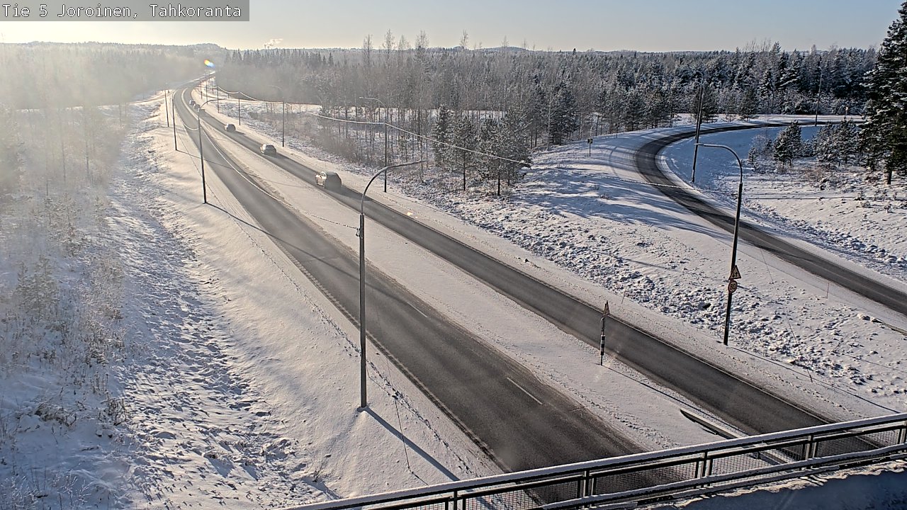 Weather Camera Image Road 5 Joroinen, Tahkoranta, Joroinen, Pohjois-Savo