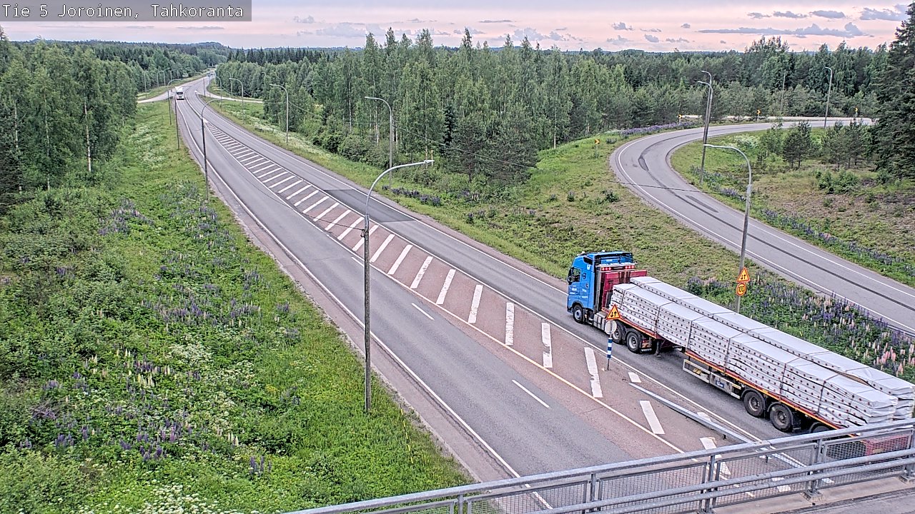 Kelikamerat Kuva Tie 5 Joroinen, Tahkoranta, Joroinen, Pohjois-Savo