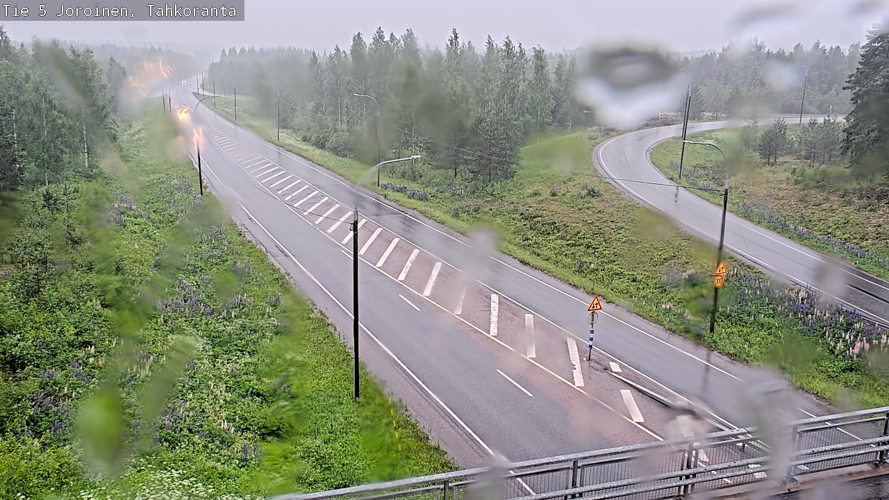 Kelikamerat Kuva Tie 5 Joroinen, Tahkoranta, Joroinen, Pohjois-Savo