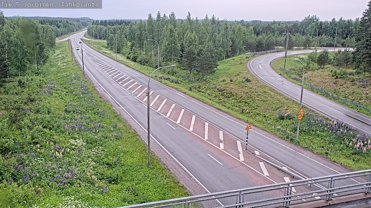 Kelikamerat Kuva Tie 5 Joroinen, Tahkoranta, Joroinen, Pohjois-Savo